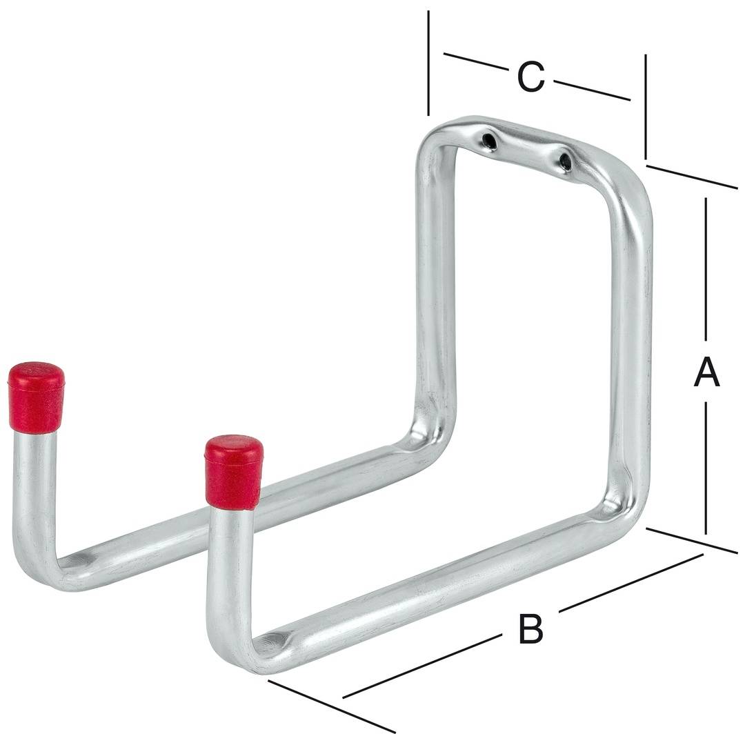Vormann Gerätehalter 120 x 325 x 90, verz.