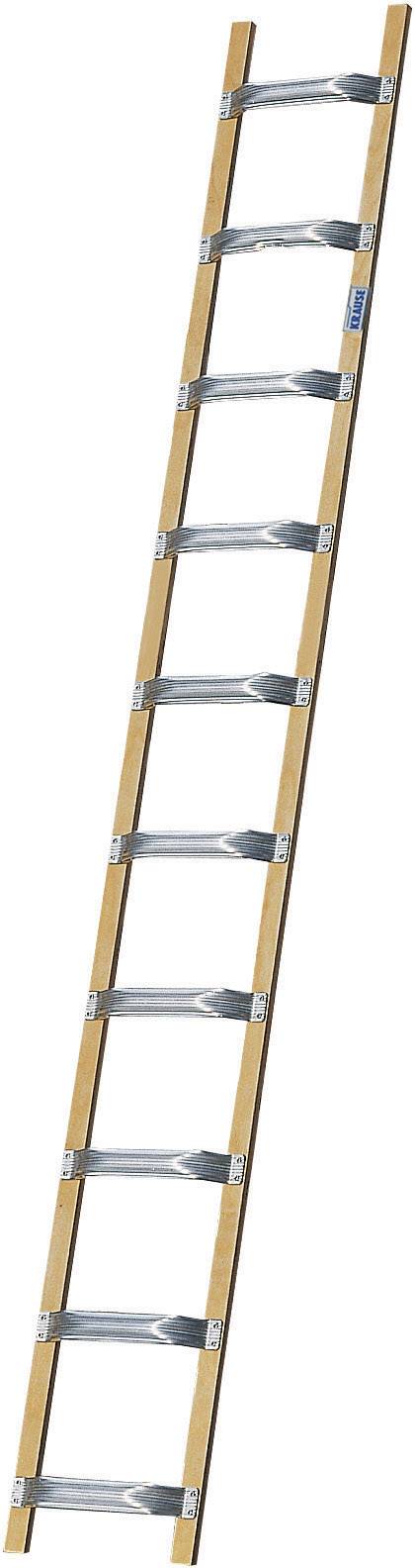 Krause 804235 Aluminium, Holz Dachleiter Silber, Hellbraun 7.5kg
