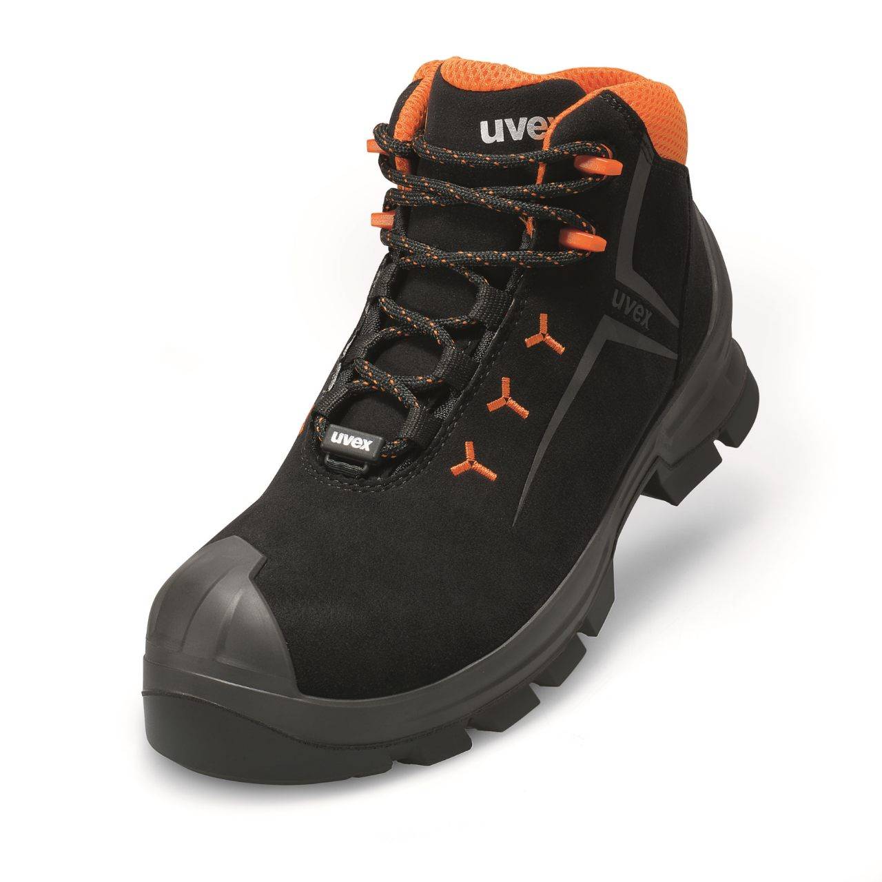 Uvex 6529444 2 MACSOLE® Stiefel S3 65294 schwarz, orange Weite 14 Größe 44