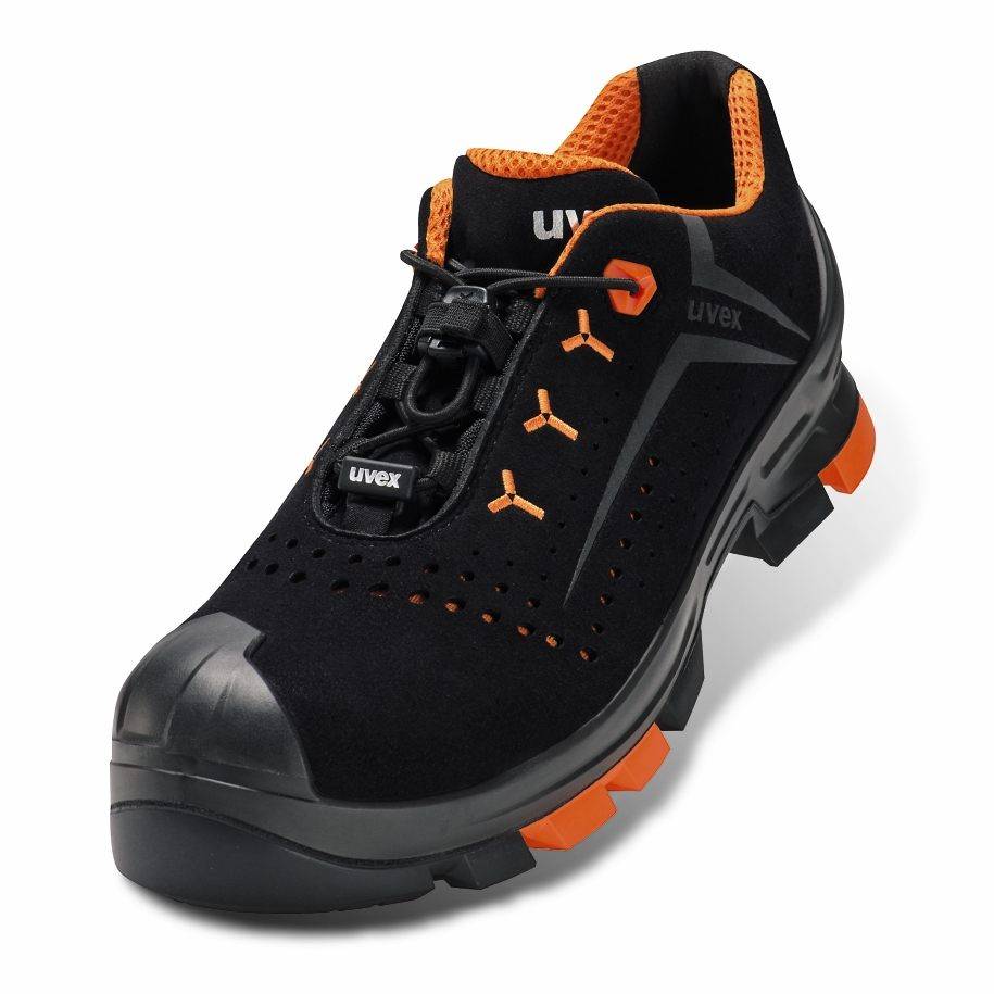 65012 - Unisex - Erwachsener - Sicherheitsschuhe - Schwarz - Orange - ESD - P -