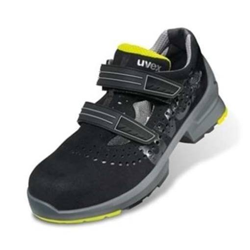 Uvex 8542046 1 Sandalen S1 85420 schwarz, gelb Weite 14 Größe 46