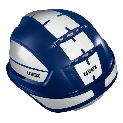 Schutzhelm uvex pheos S-KR 9772541 blau mit Lüftungen