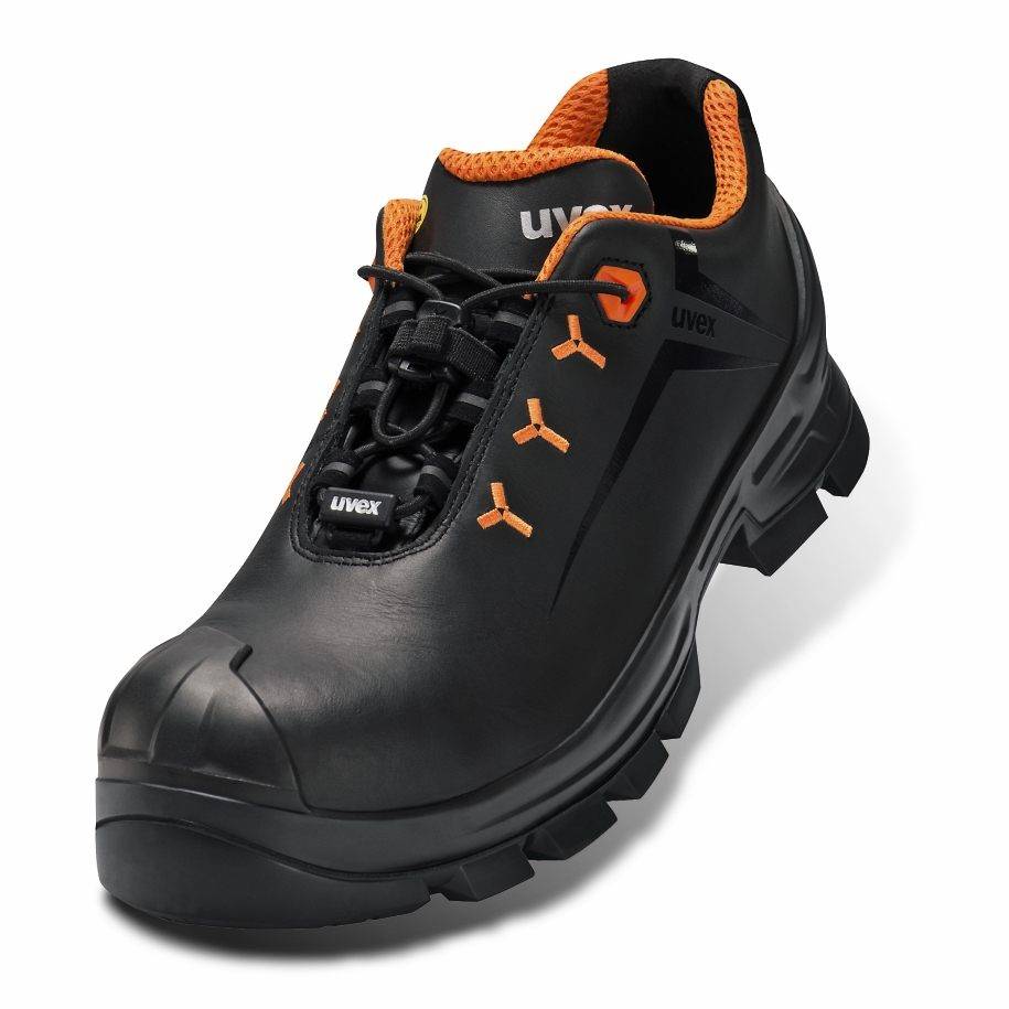 65222 - Unisex - Erwachsener - Sicherheitsschuhe - Schwarz - Orange - ESD - HI -