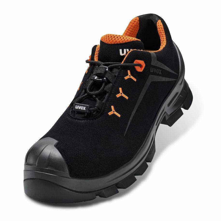 65282 - Unisex - Erwachsener - Sicherheitsschuhe - Schwarz - Orange - ESD - HI -