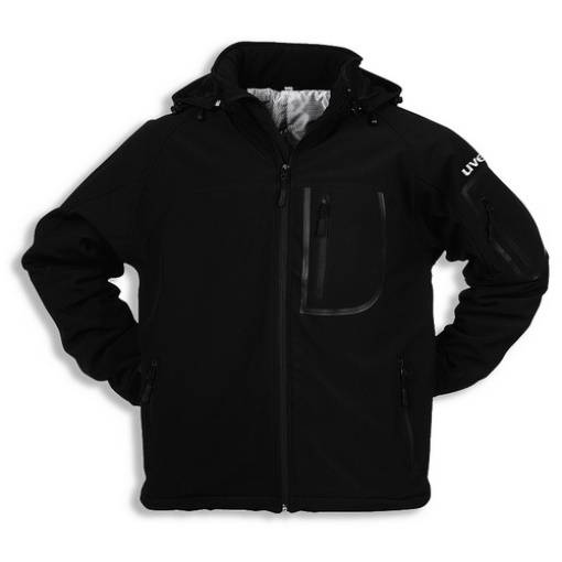 Uvex 8943112 Softshelljacke standalone Jacken (Kollektionsneutral) schwarz XL