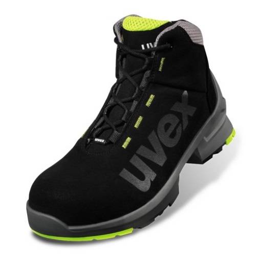 Uvex 8545838 1 Stiefel S2 85458 schwarz, gelb Weite 11 Größe 38