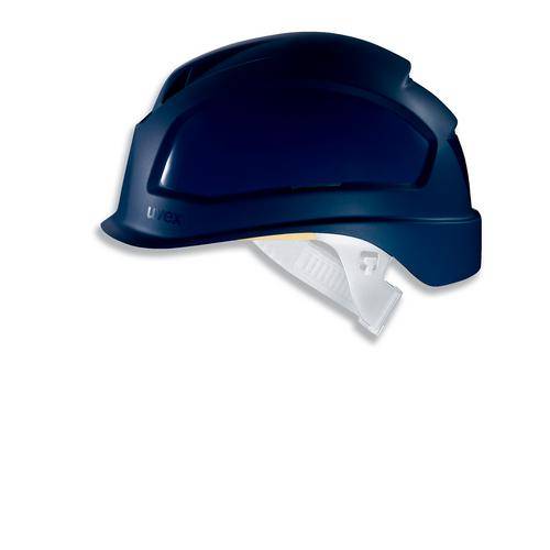 Uvex 9770521 Schutzhelm pheos E-S 9770521 blau ohne Lüftungen