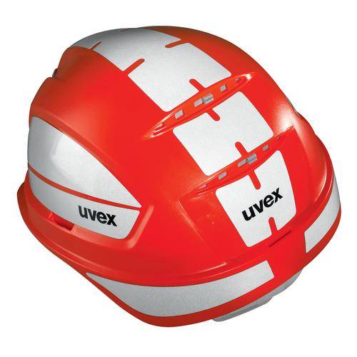 Schutzhelm uvex pheos B-S-WR 9772334 rot mit Lüftungen