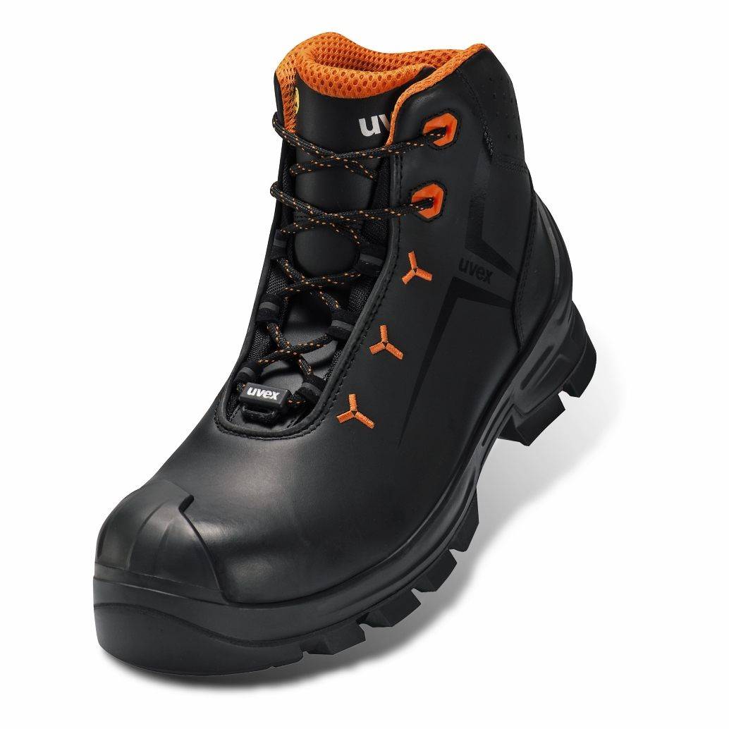 65232 - Unisex - Erwachsener - Sicherheitsstiefel - Schwarz - Orange - ESD - HI