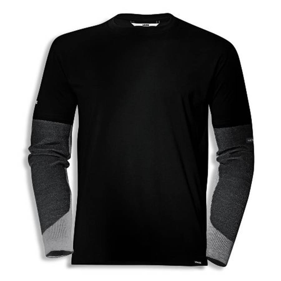Longsleeve uvex cut schwarz 3XL