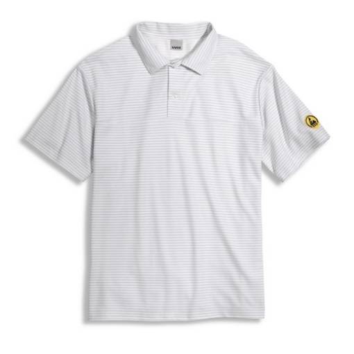 Poloshirt uvex protection ESD weiß L