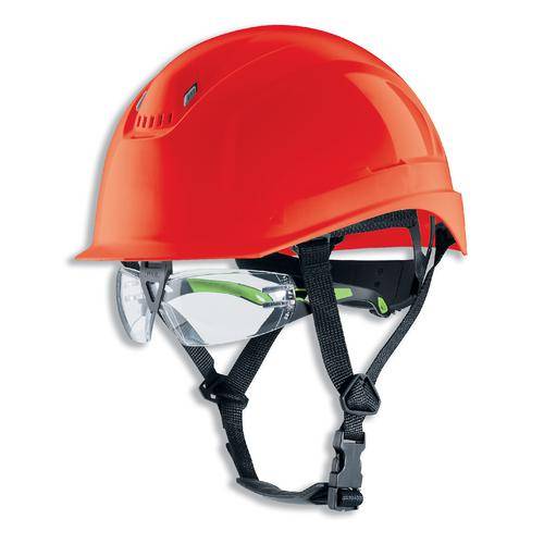 Uvex 9772342 Schutzhelm pheos S-KR IES 9772342 rot mit Lüftungen