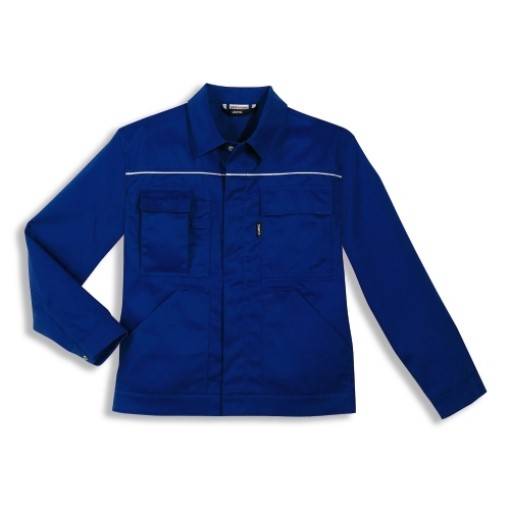 Uvex 8872210 Arbeitsjacke extra blau, kornblau 52, 54