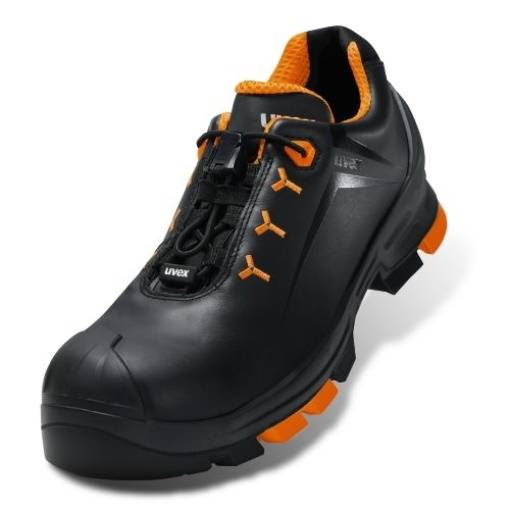 Uvex 6502441 2 Halbschuhe S3 65024 schwarz, orange Weite 14 Größe 41