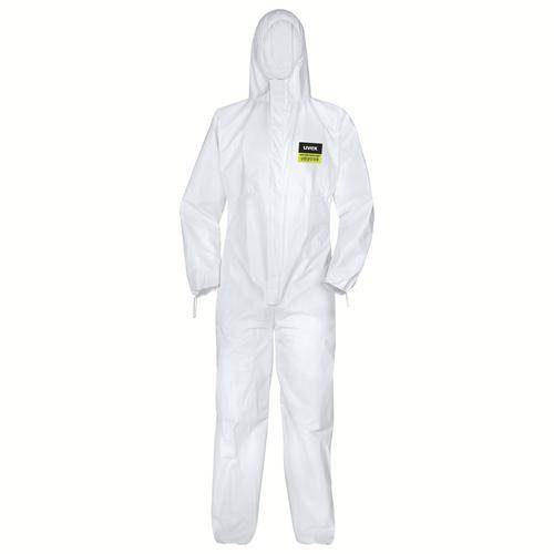 Uvex 1759510 Overall Disposable Coveralls weiß M