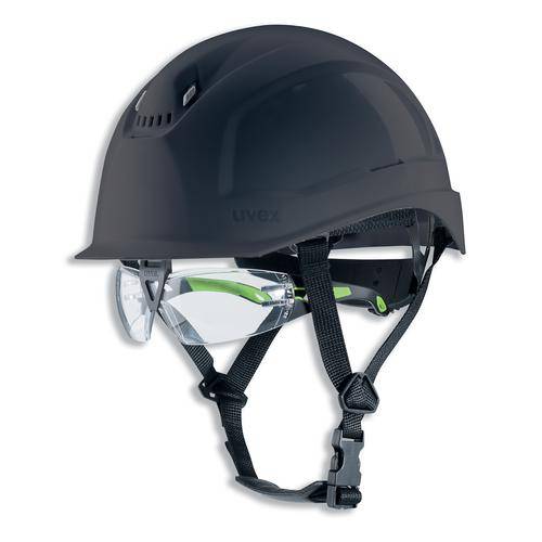 Schutzhelm uvex pheos S-KR IES 9772833 grau mit Lüftungen
