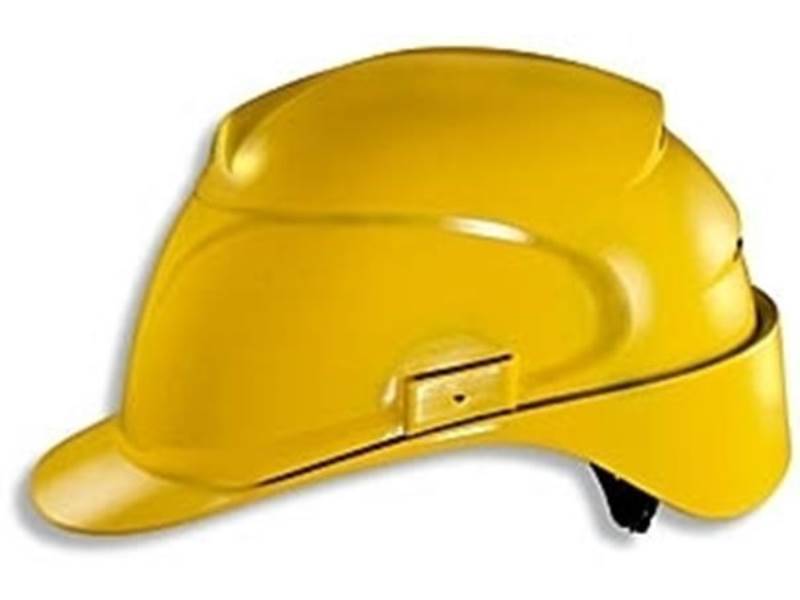 Schutzhelm uvex airwing E-WR 9760130 gelb ohne Lüftungen