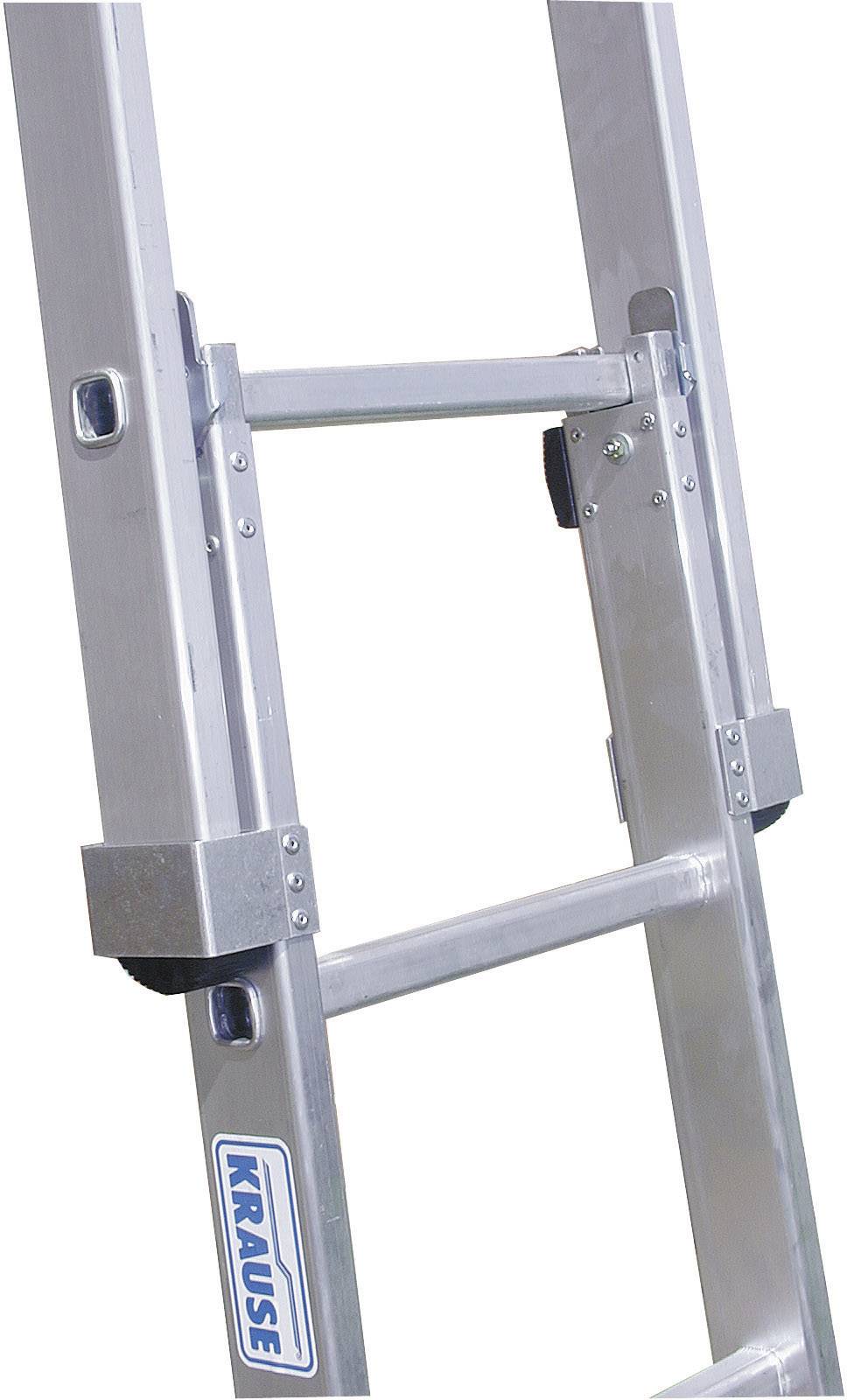 Krause 802187 Aluminium Glasreinigerleiter Arbeitshöhe (max.): 6.05m Silber 15kg