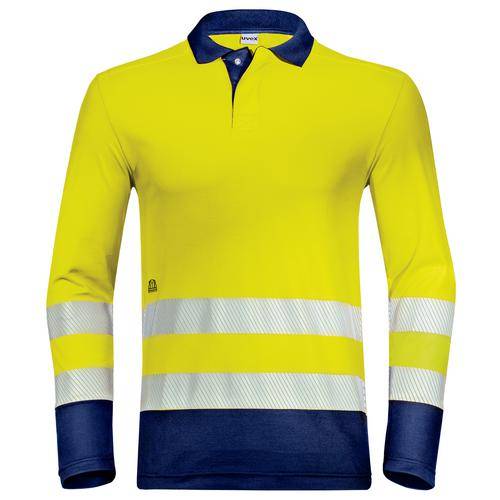 Poloshirt uvex Construction gelb, warngelb 3XL