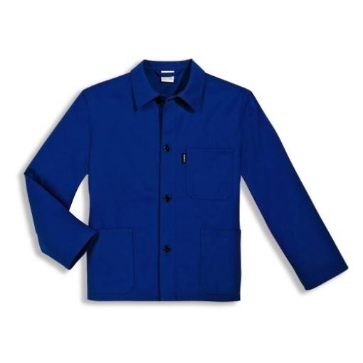 Uvex 8877008 Arbeitsjacke eco blau, kornblau 50