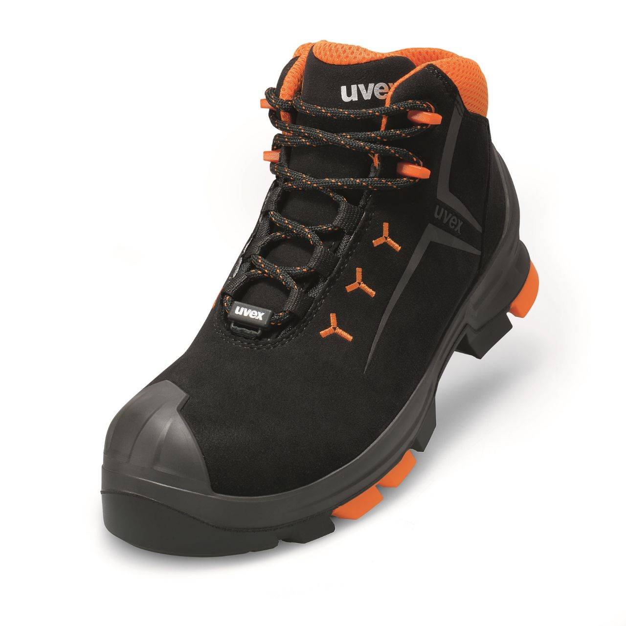 Uvex 6509238 2 Stiefel S3 65092 schwarz, orange Weite 11 Größe 38