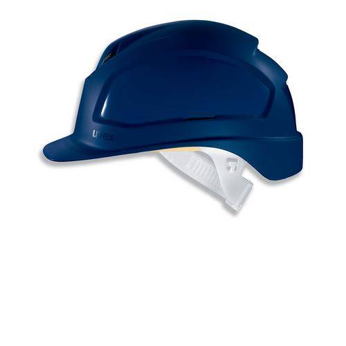 Schutzhelm uvex pheos E 9770520 blau ohne Lüftungen