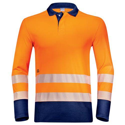 Poloshirt uvex Construction orange, warnorange XL
