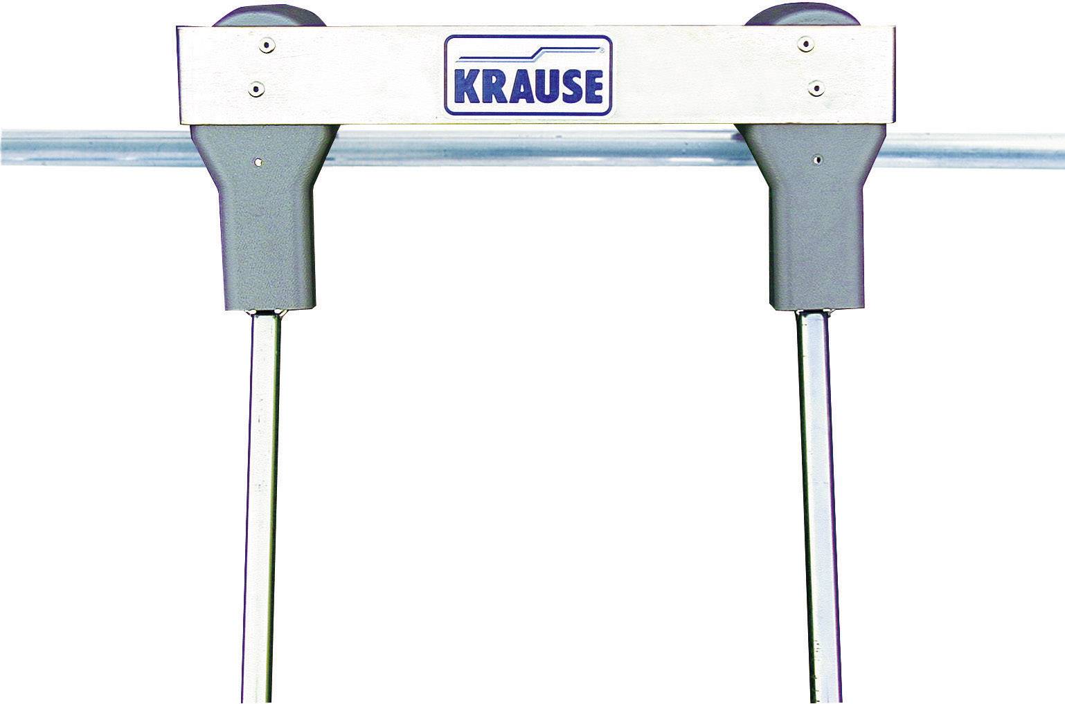 Krause 819321 Aluminium Regalleiter fahrbar Arbeitshöhe (max.): 3.15m Silber DIN EN 131 9.2kg