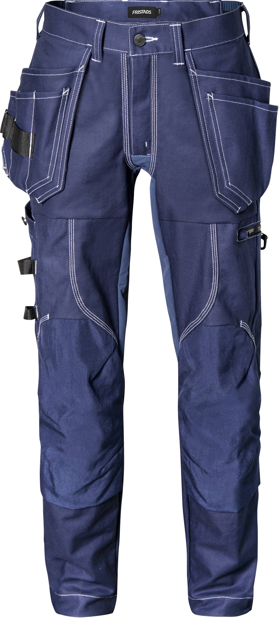 FRISTADS 129474-541 Stretch-Handwerkerhose 2604 FASG Gr.C46 Blau
