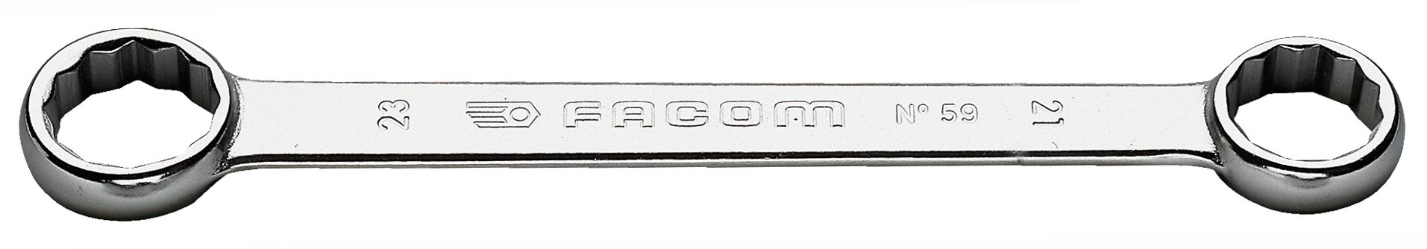 Doppelringschlüssel OGV® SW 18x19mm gerade 12kt-Ringköpfe FACOM