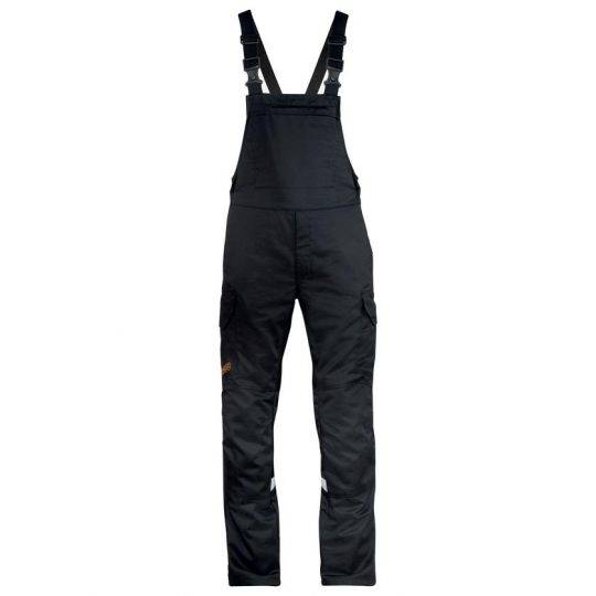 uvex suXXeed arc Latzhose graphit, 88494, multifunktionaler Schutz, flammhemmend, Größe 54