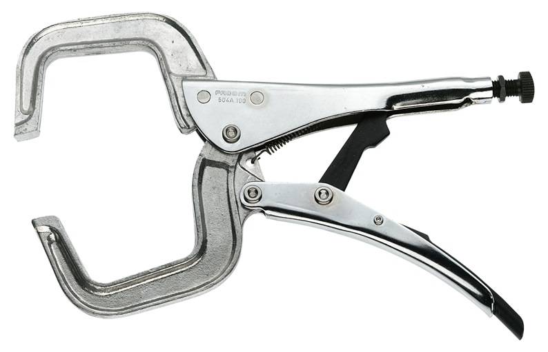 Gripzange Spannweite 180mm Schwanenhals f.Lichtbogenschweissen FACOM