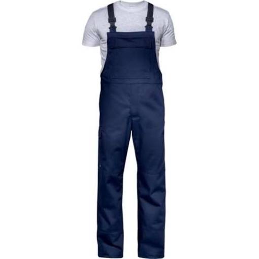 Latzhose uvex welding blau, navy 48