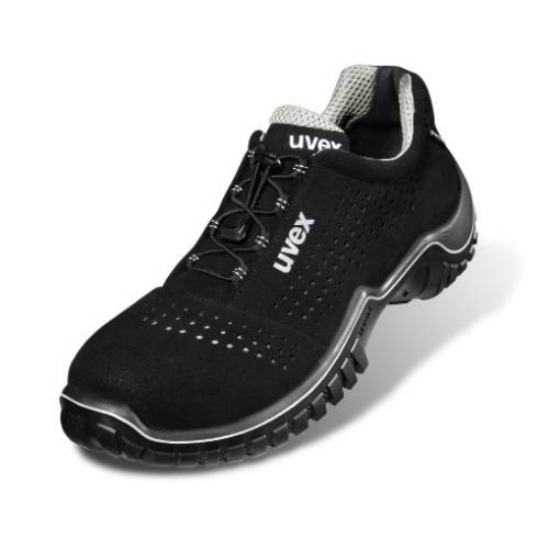 Uvex 6989842 motion style Halbschuhe S1 69898 schwarz, silber Weite 11 Größe 42