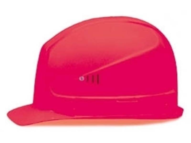 Schutzhelm uvex super boss 9750320 rot mit Lüftungen
