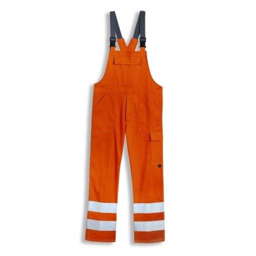 Latzhose uvex protection flash orange, warnorange 90