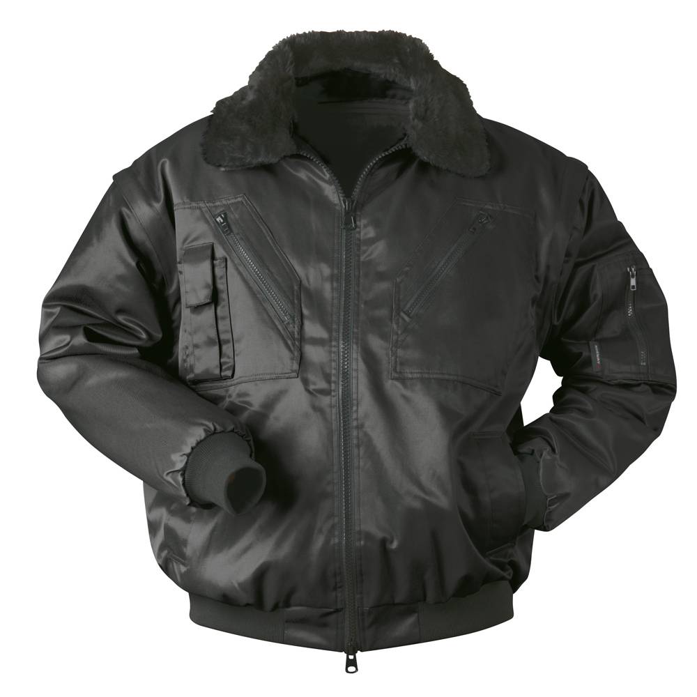 Norway Pilotenjacke RONDANE abnehmbare Ärmel Gr. XS schwarz