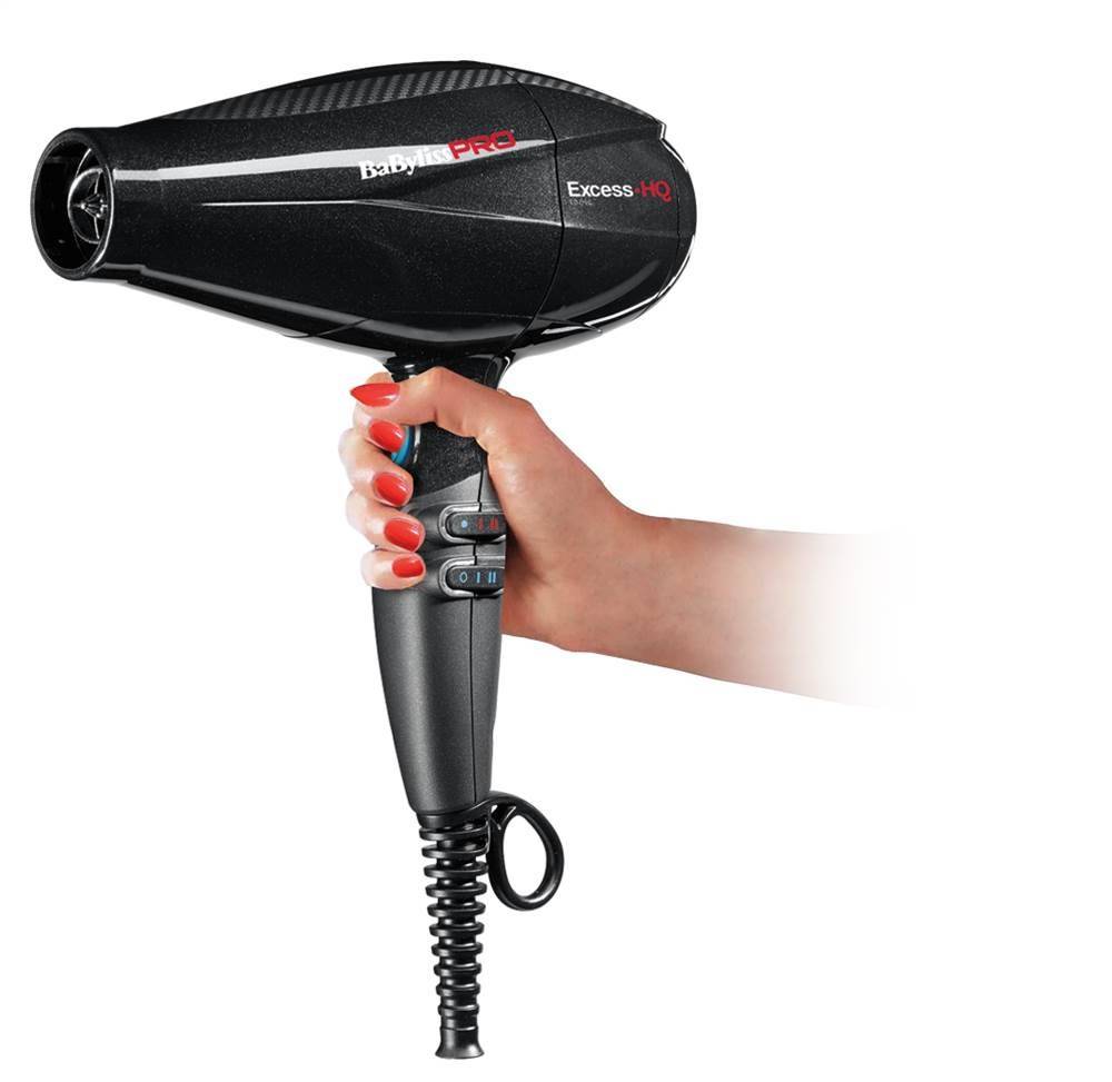 BaByliss Pro Haartrockner Excess-HQ Black Shimmer
