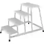 Krause 805348 Aluminium Montagetritt Arbeitshöhe (max.): 2.80m Silber 11kg Krause 805348 Aluminium Montagetritt Arbeitshöhe (max.): 2.80m Silber 11kg