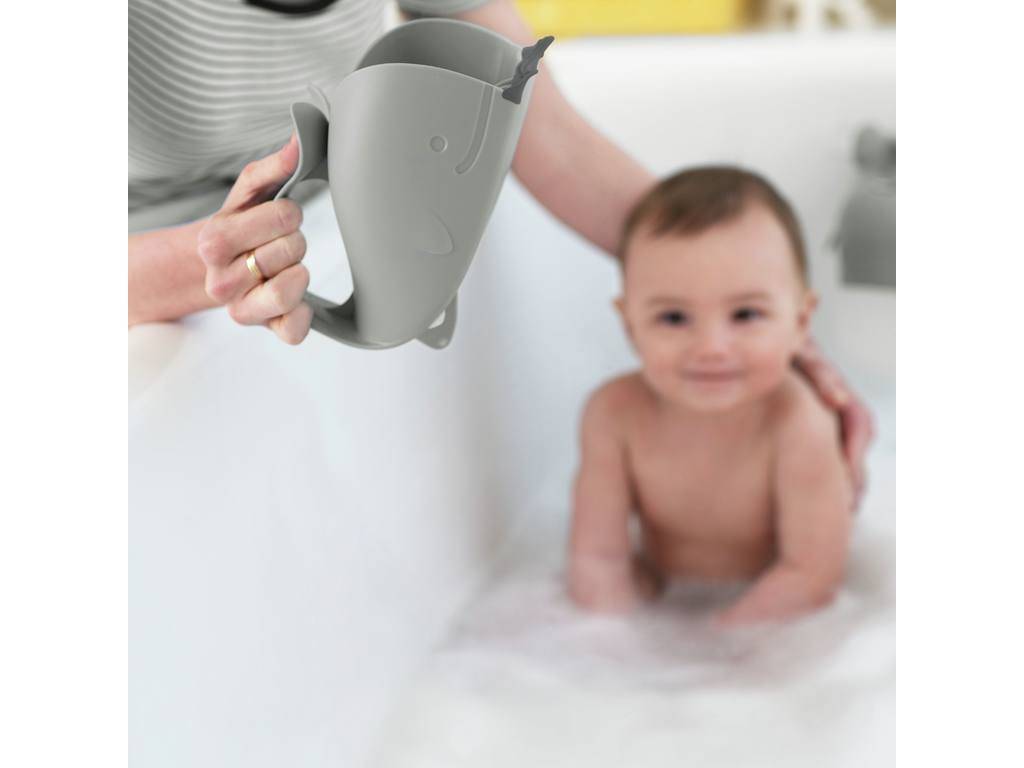 Skip Hop Haarspülbecher Moby, grau