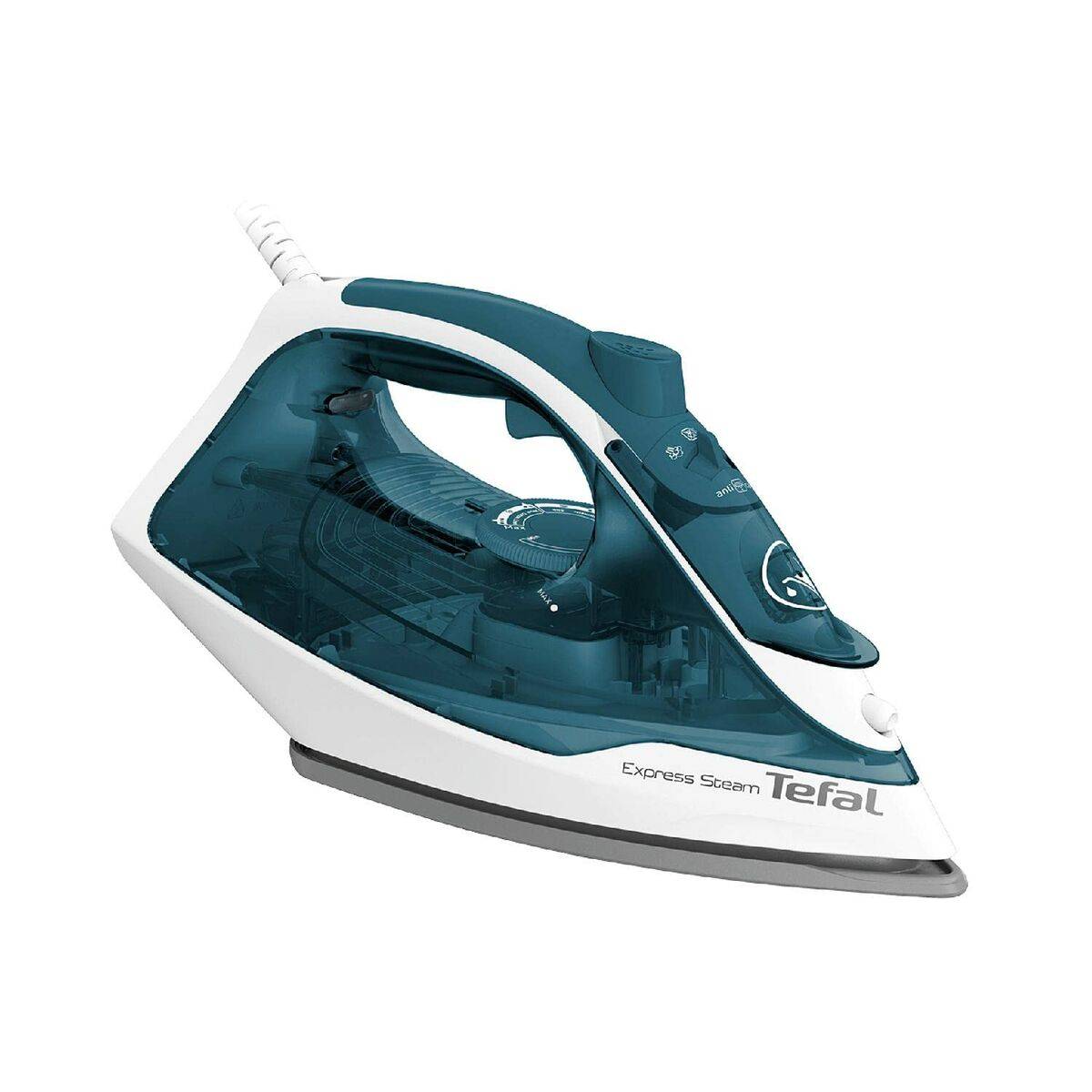 TEFAL Express Steam Iron Bügeleisen/-Station Blau Weiß