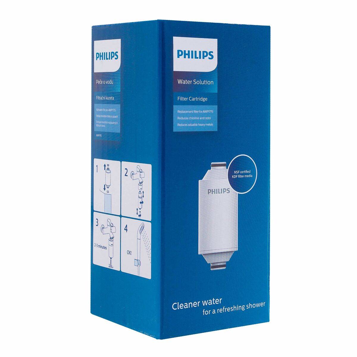 Philips Filterkartusche AWP175 Wasser Filter f?r Duschfilter AWP1775