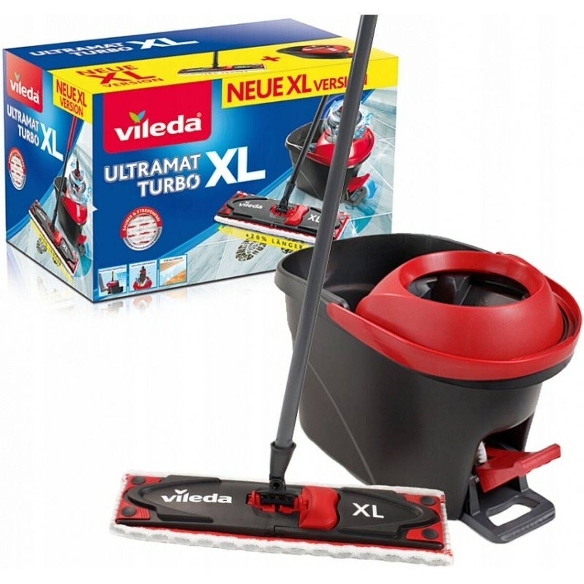 Vileda 161037 ULTRAMAX XL TURBO 2in1 Bodenwischer Komplettset 1St.
