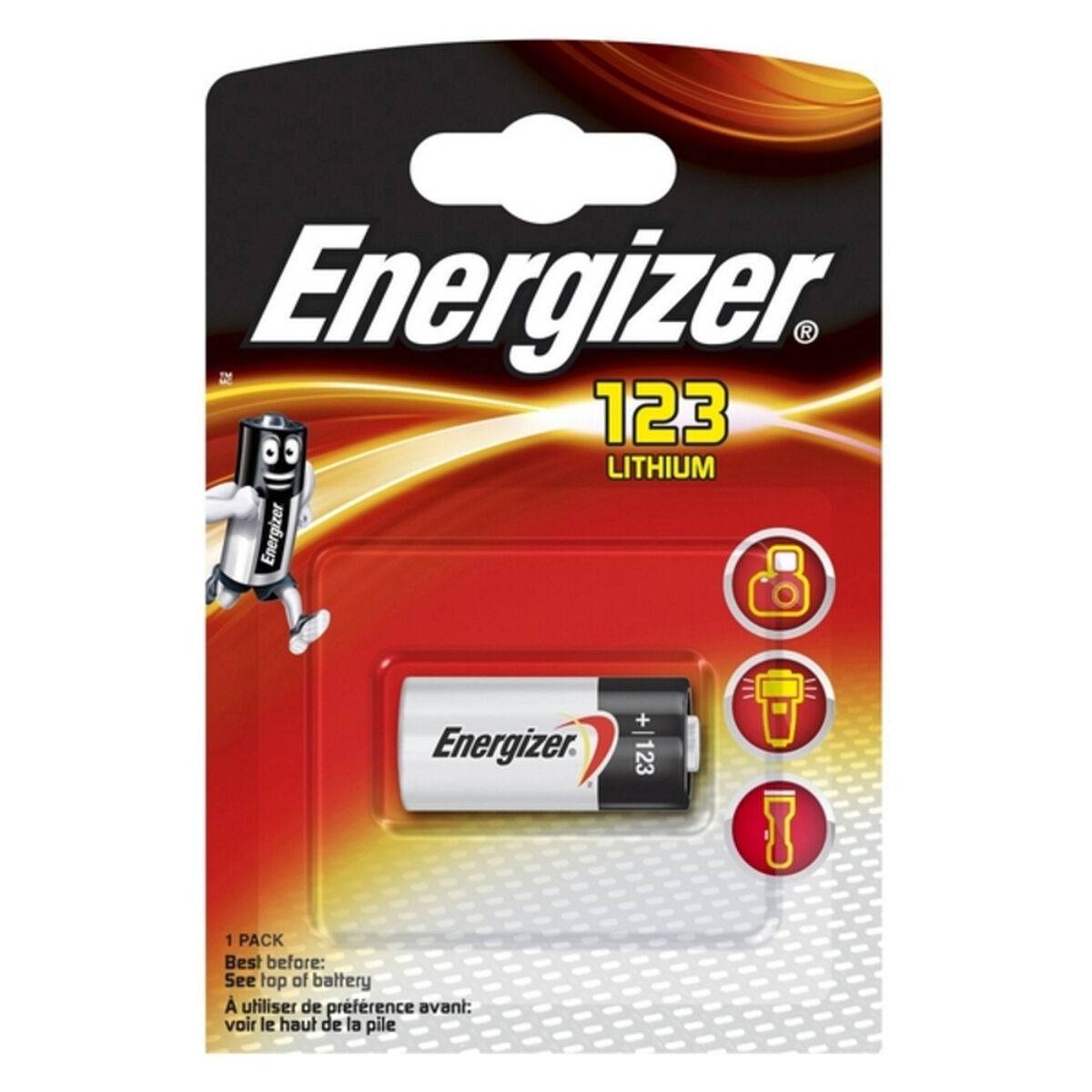 Energizer CR123 Fotobatterie CR-123A Lithium 1500 mAh 3 V 1 St.
