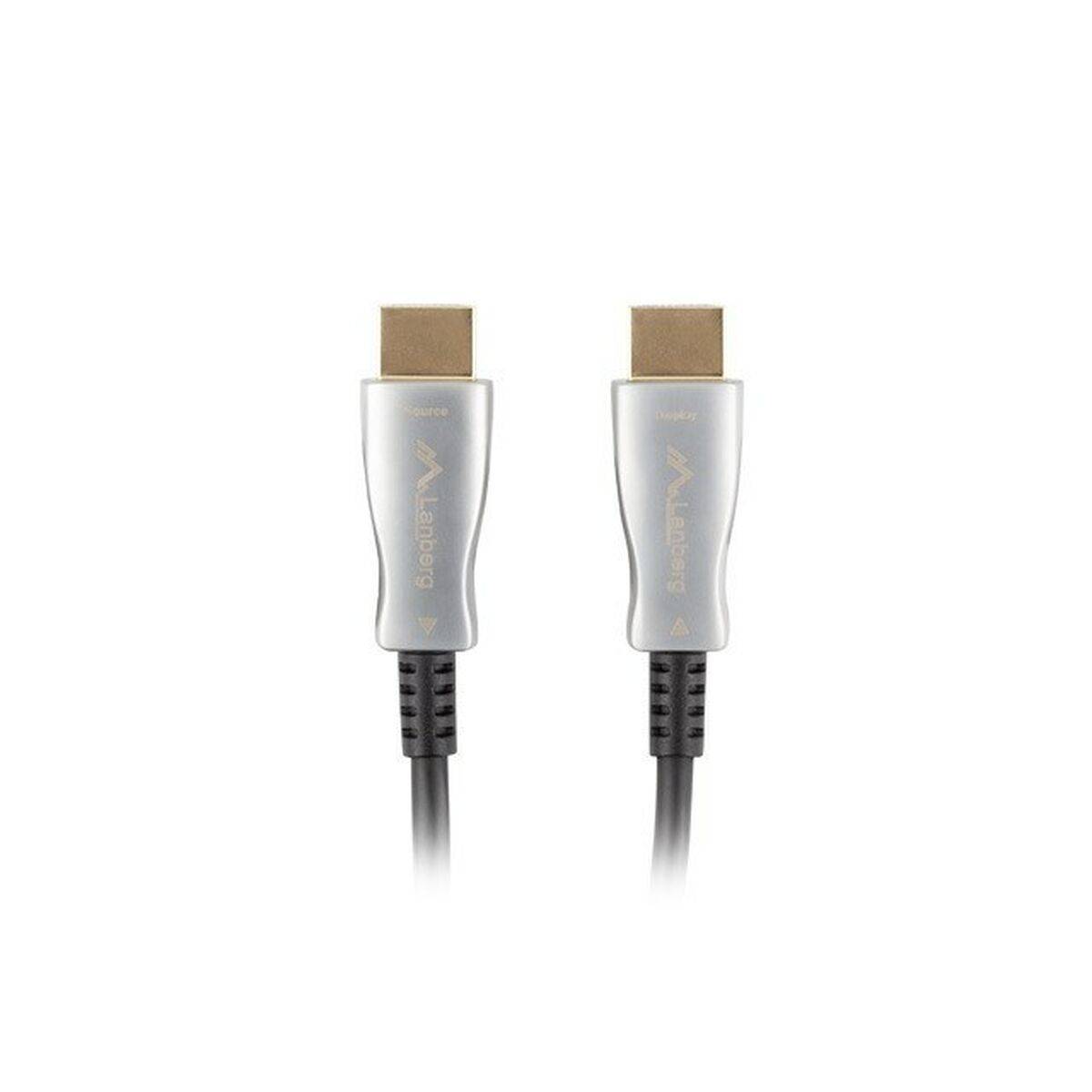 Lanberg Premium Hochgeschwindigkeit - HDMI-Kabel mit Ethernet - HDMI männlich zu HDMI männlich - 20