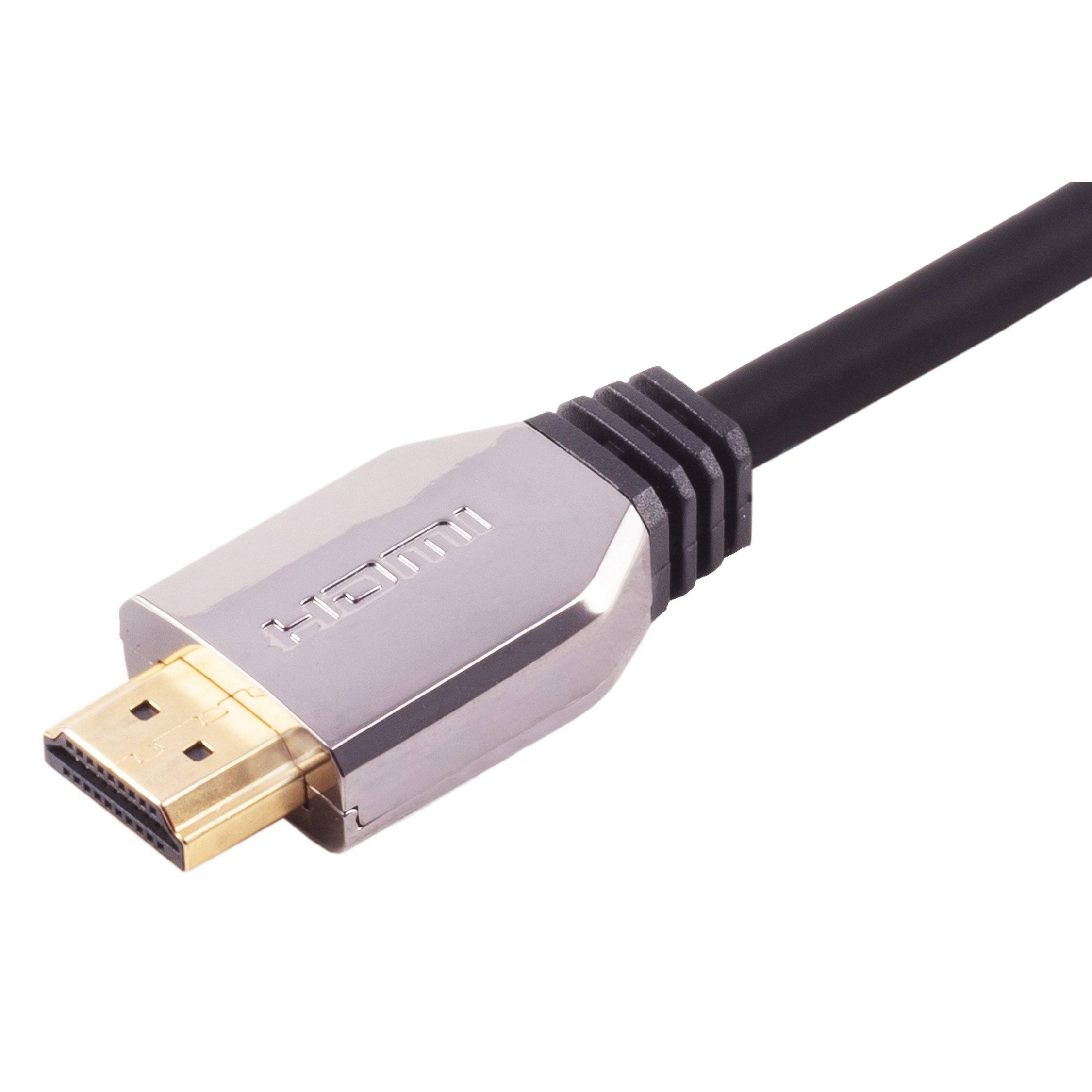Ultra HDMI Kabel 10K Metall schwarz - Kabel - Digital/Display/Video