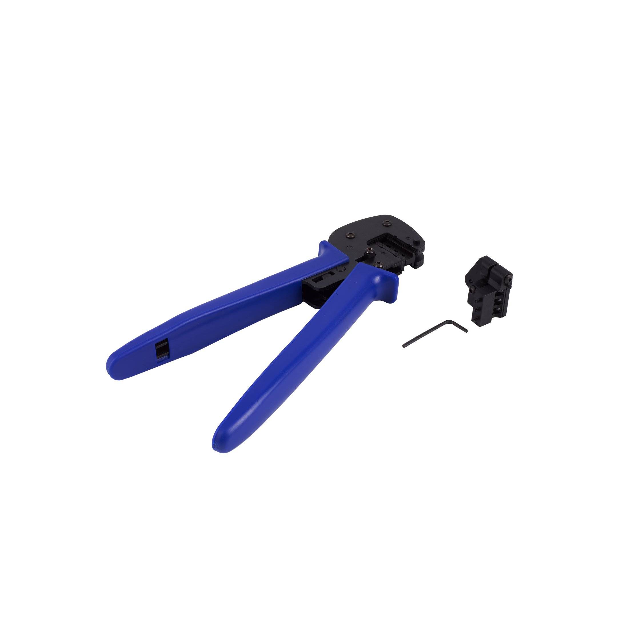 PV4 Crimpzange, Pro, 2.5/4/6mm², 26-10AWG, blau