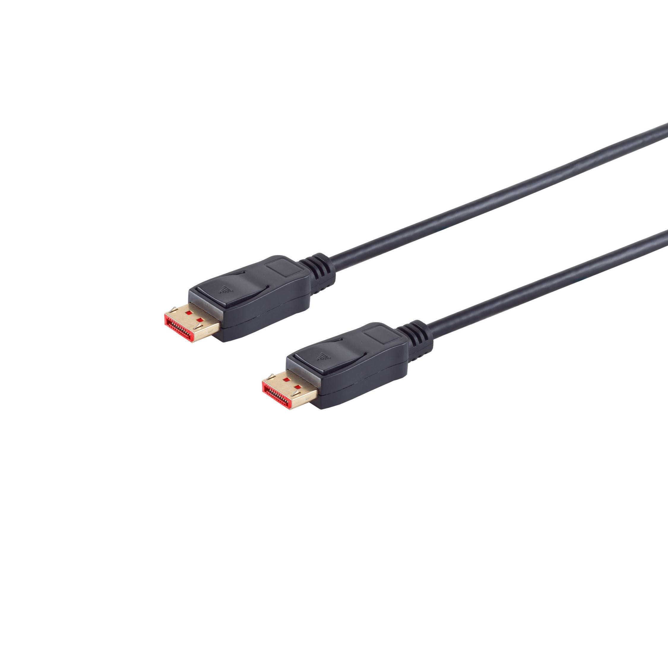 DisplayPort 1.4 Kabel, 8K 60Hz, schwarz - Länge: 2,0 m