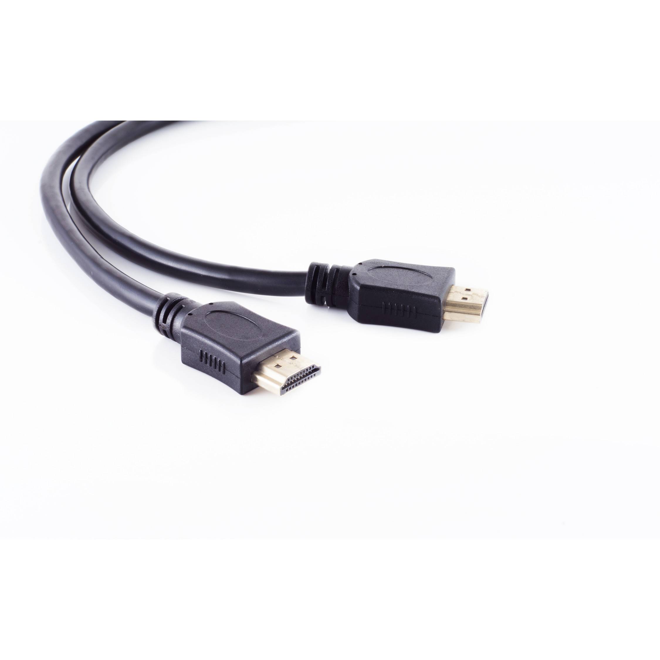 HDMI Anschlußkabel-HDMI A-Stecker auf HDMI A-Stecker, OD 6mm, vergoldete Kontakte, 3,0m