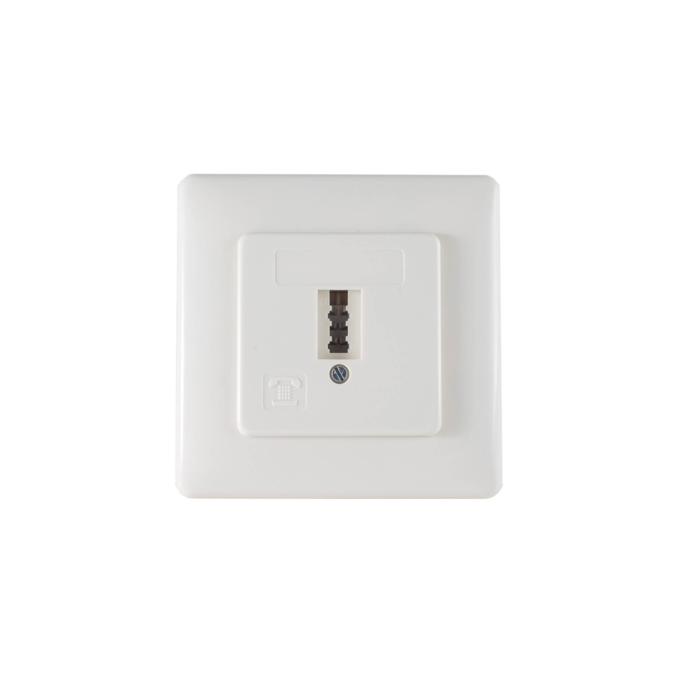 Telefon-Steckdose TAE U, Unterputz